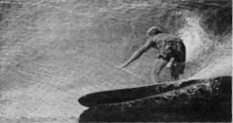 Bob McTavish & Little Red, Honolua Bay '67. John Witzig. Click for photo details.
