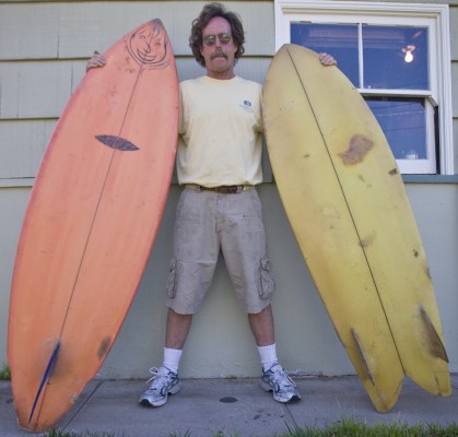 70s flextail fish and 82 single fin Pendoflex